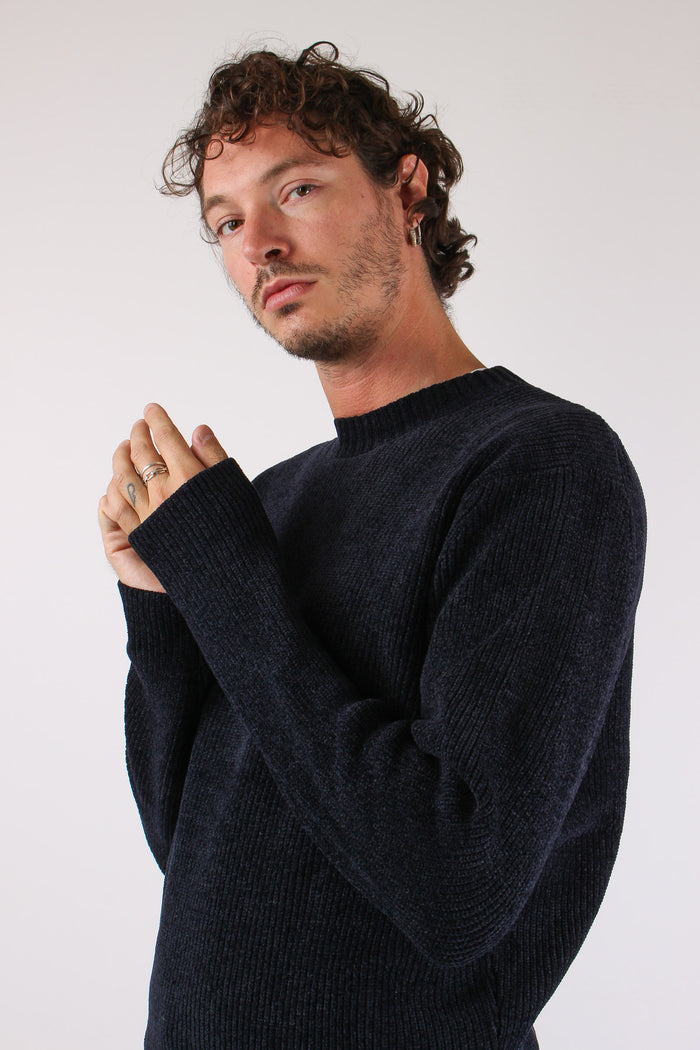 Maglia Girocollo Costa Inglese Navy-7