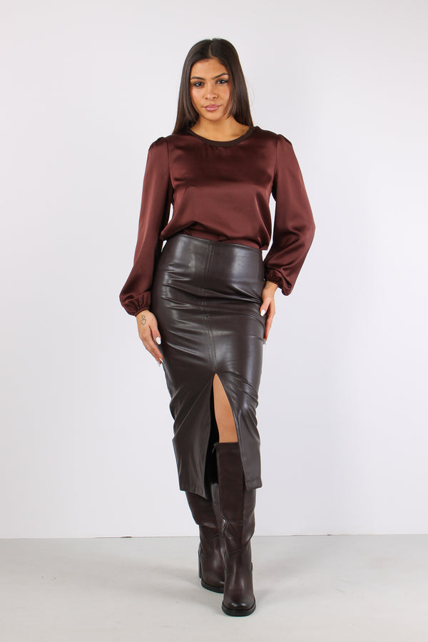 Lounguette Ecopelle Spacco Moro