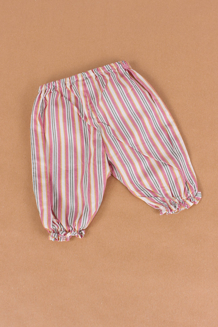 Pantalone Fantasia Elastico Fondo Rose/stripes-4