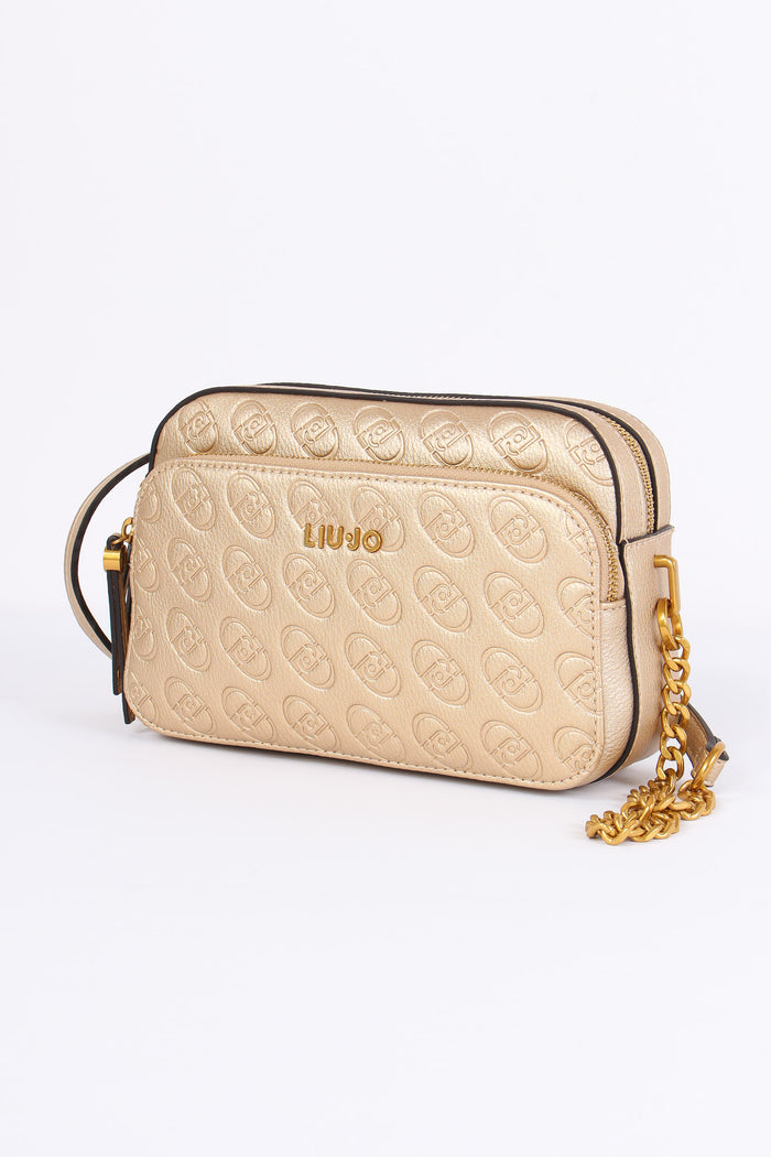 Camera Case Logo Pressato Gold-4