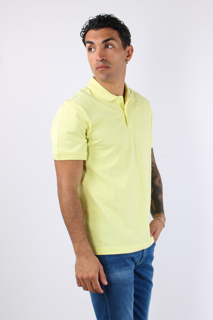 Polo Logo Tono Su Tono Yellow Lime-6