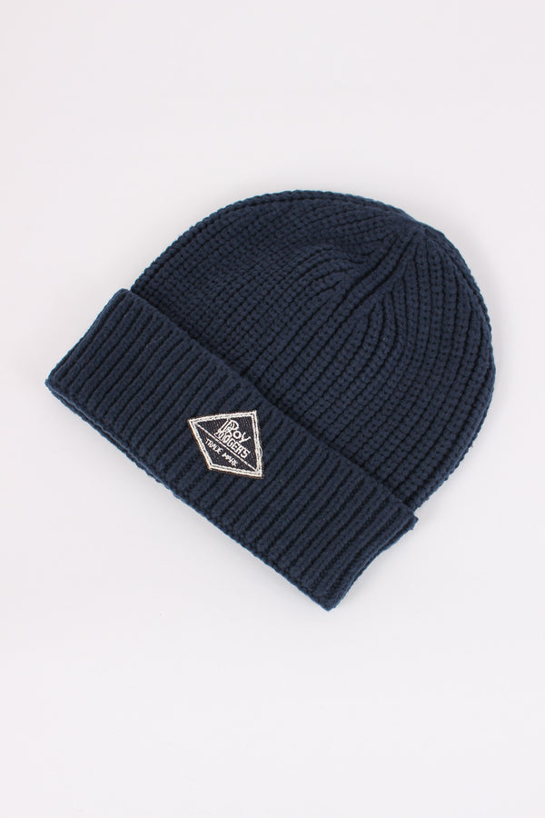 Cuffia Logo Basica Blue Navy-2