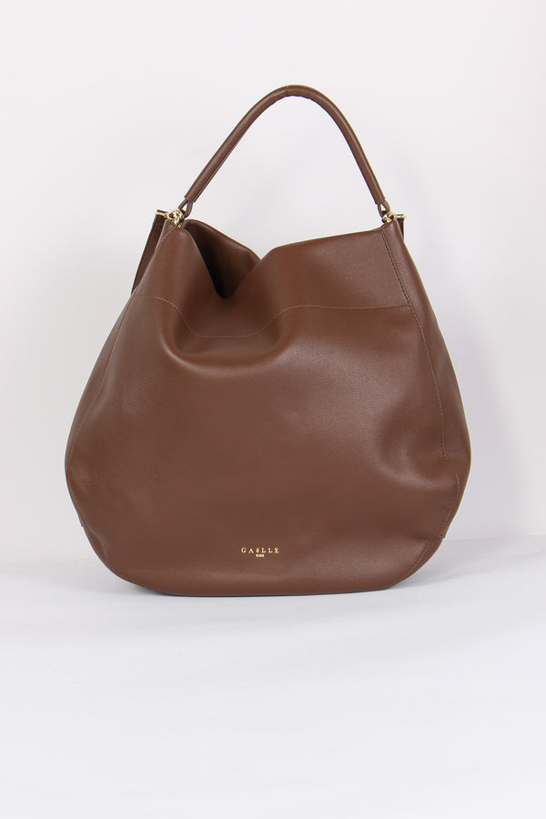 Hobo Maxi Morbida Marrone