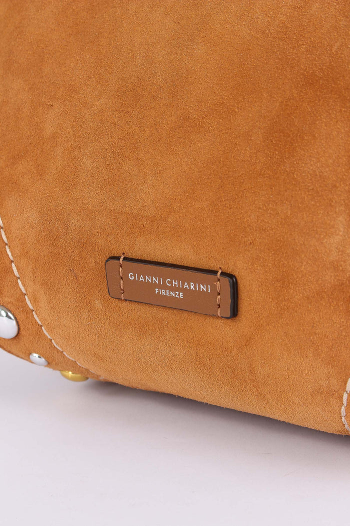 Bloom Shopping Camoscio Borchi Caramello-8