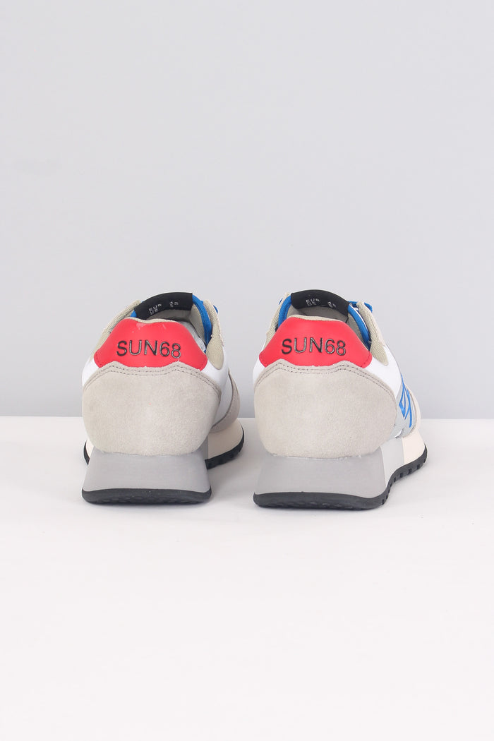 Sneaker Jaki Solid Bianco-3
