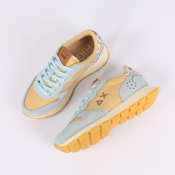 Sneakers Ally Studs Azzurro-2