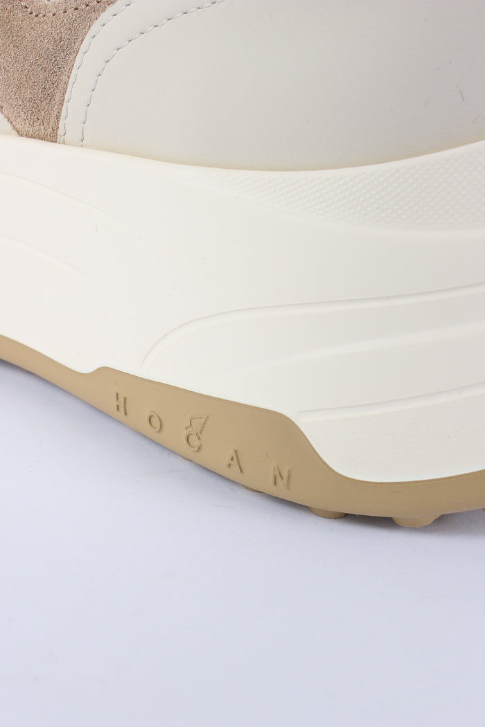 Sneakers H669 Allacciato H Bianco/beige-8