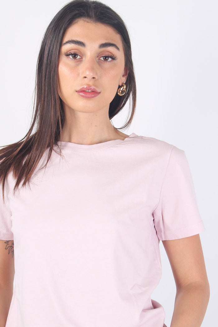 T-shirt Basica Rosa-7