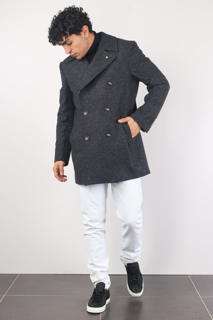 Peacoat Melange Antracite-3