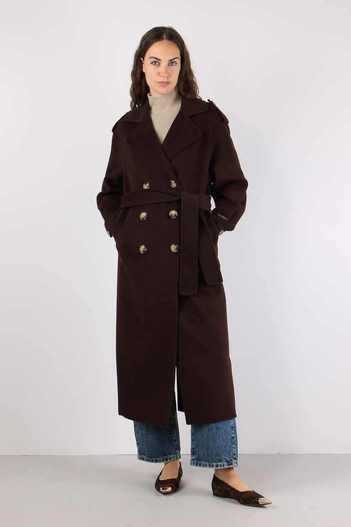 Cappotto Lana Doppiopetto Fondente-4