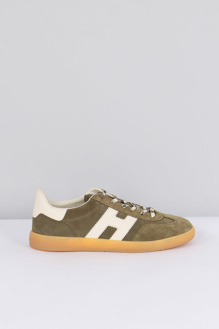 Sneaker Cool Camoscio Verde