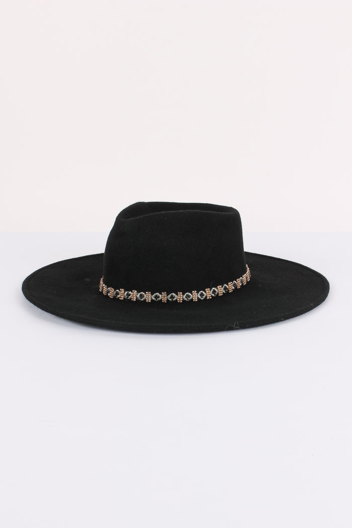 Cappello Tesa Larga Nerro-2