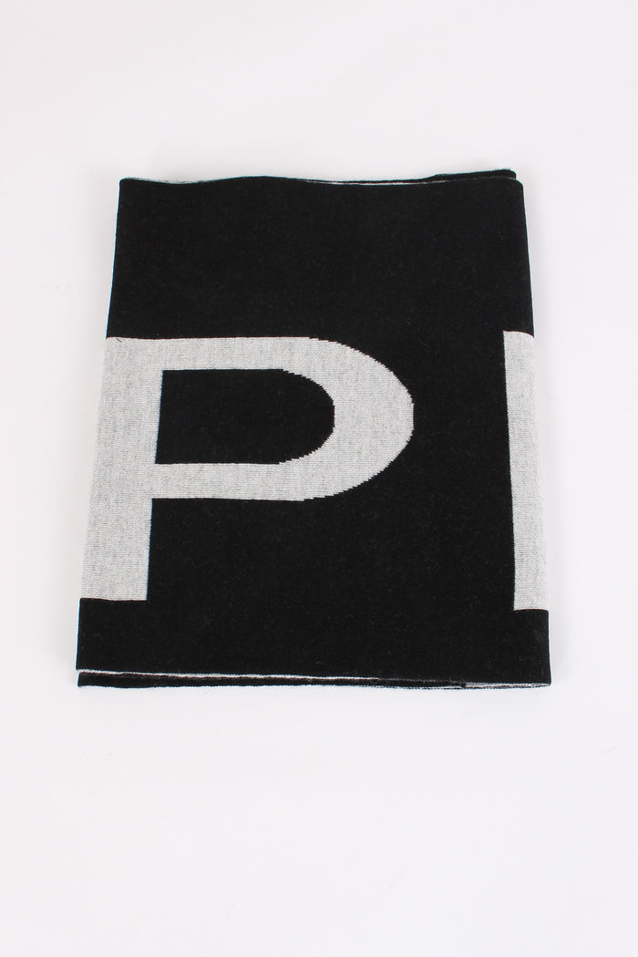 Serbia Sciarpa Logo Nero/bianco