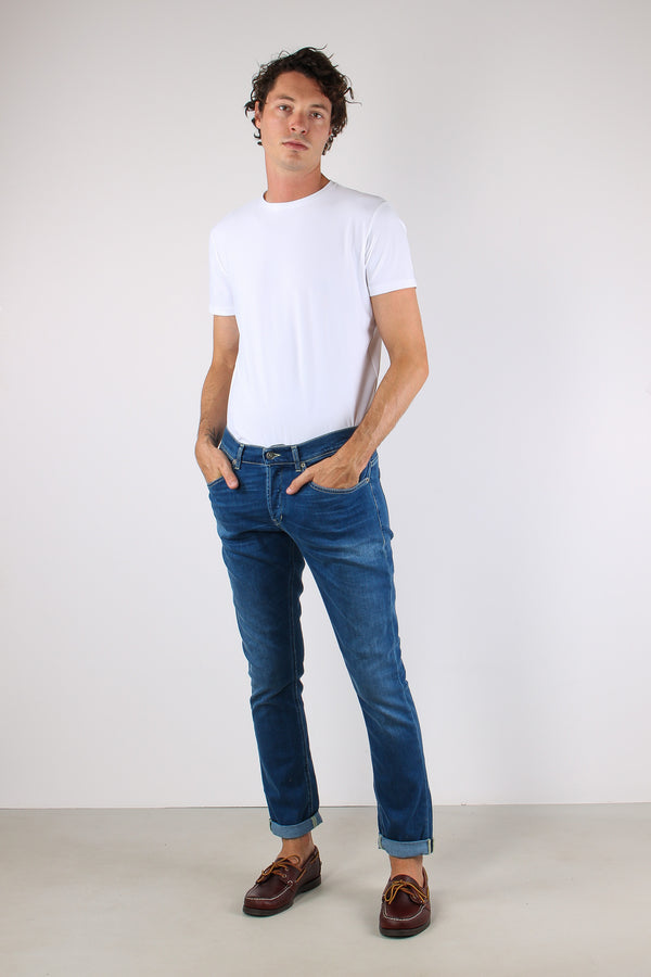 George Denim Skinny Pulito Denim Medio