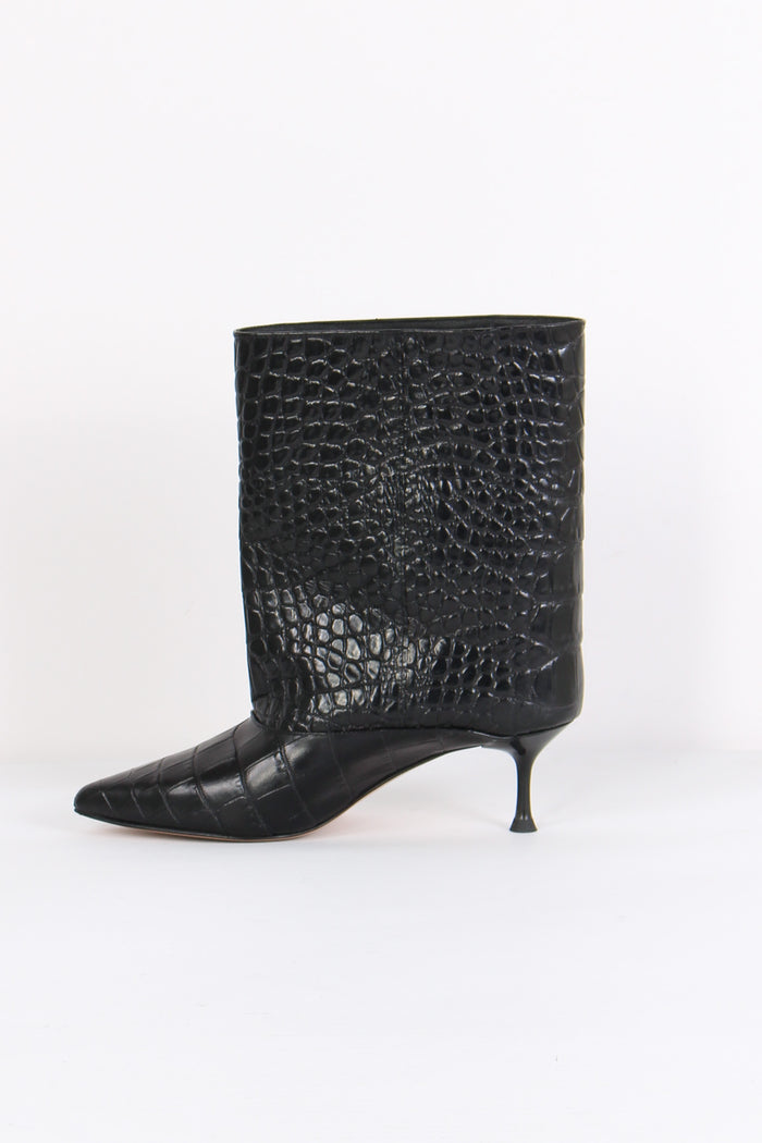 Tronchetto Stampa Cocco Nero-9