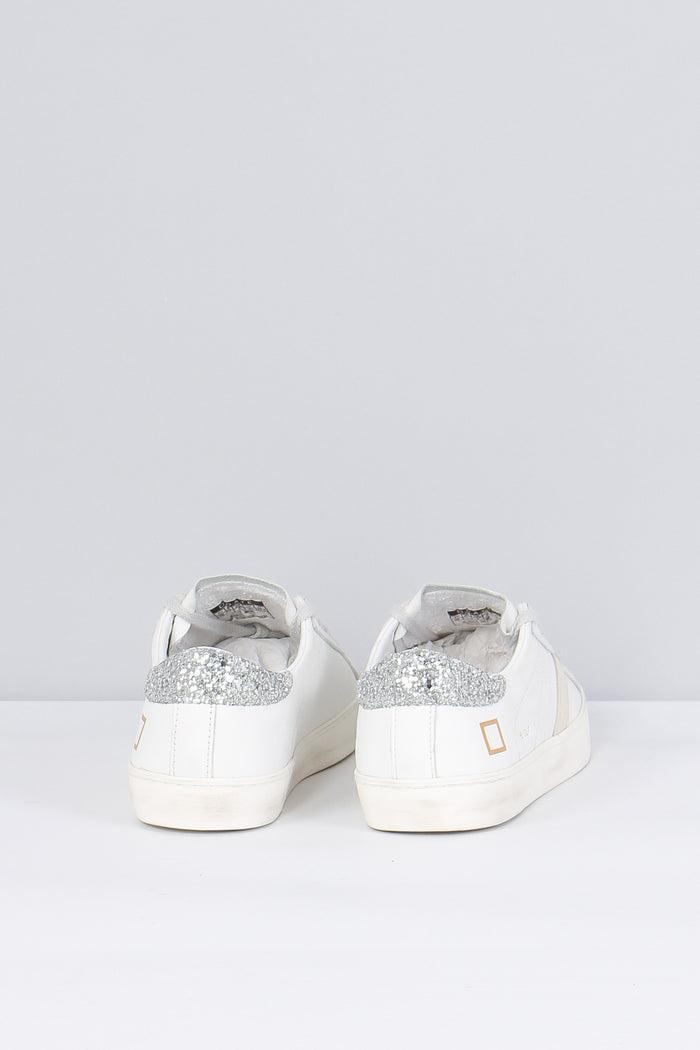 Sneaker Hill Low Calf Silver-3