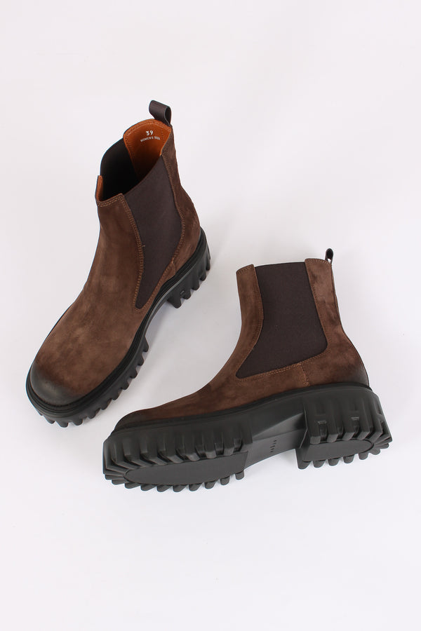 Anfibio H700 Chelsea Suede Coconut-2