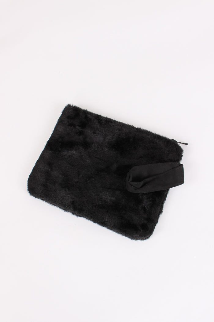 Pochette Pelliccia Nero-5