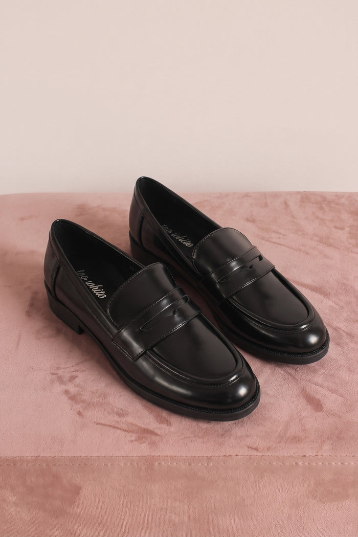Mocassino Lucido Black