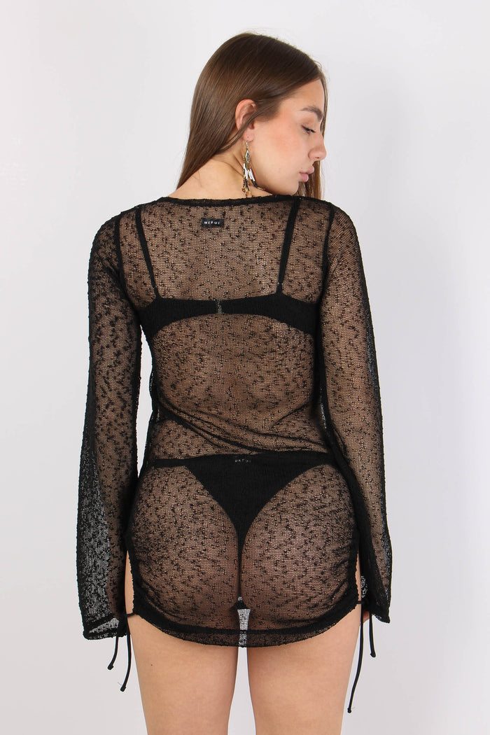 Abito Arriccio M/l Nero-5