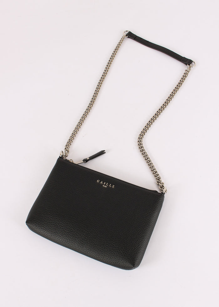 Mini Pochette Tracolla Bottalata Nero-5