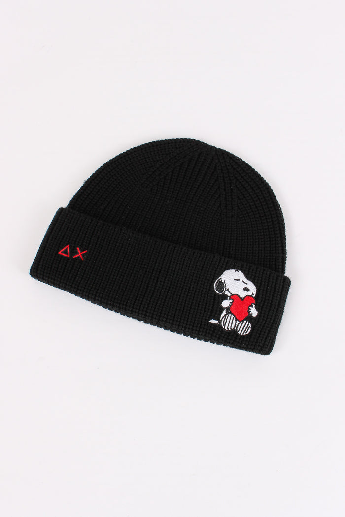 Cuffia Snoopy Nero-4