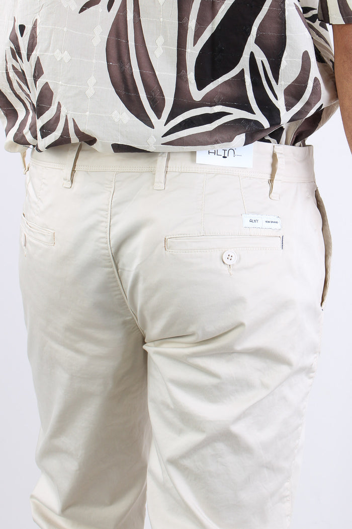 Tonno Pantalone Classico Latte-7