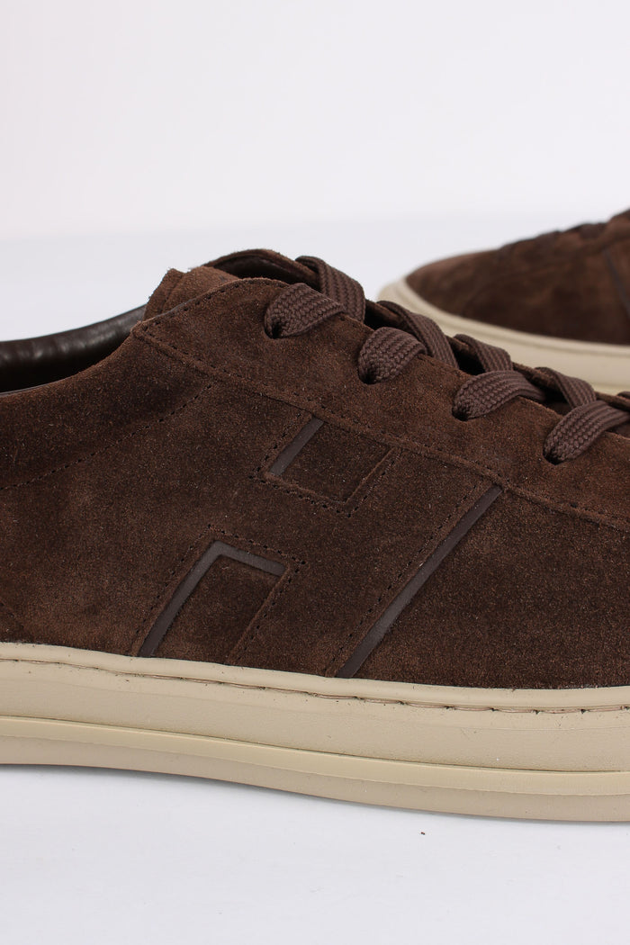 Sneaker H691 Scamosciata Marrone-8