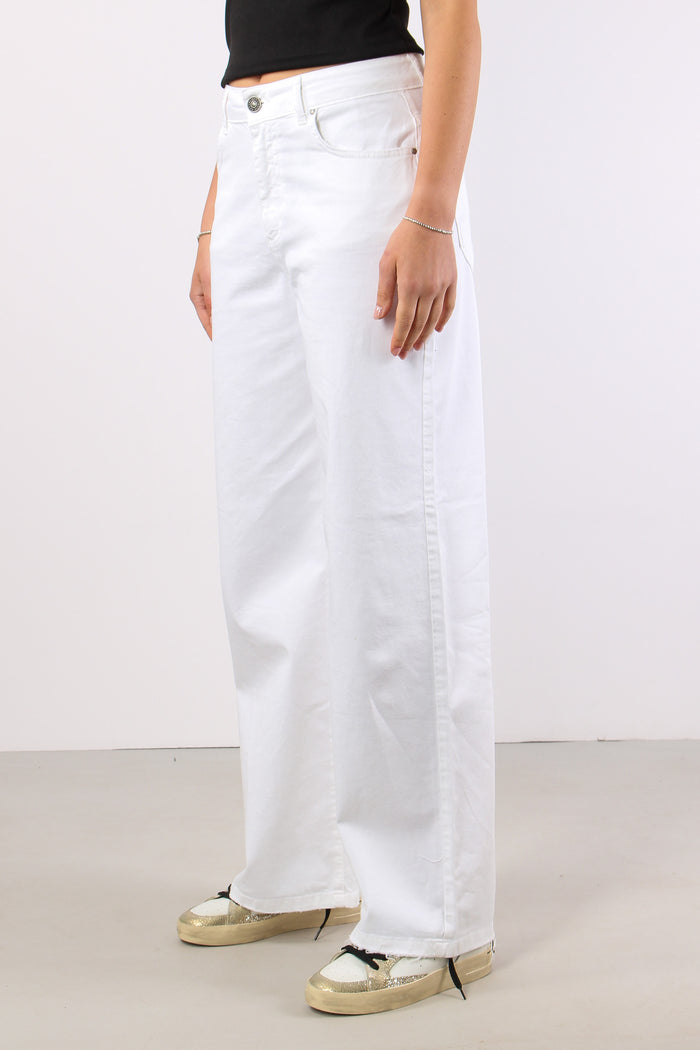 Selene Denim Palazzo Bianco-3