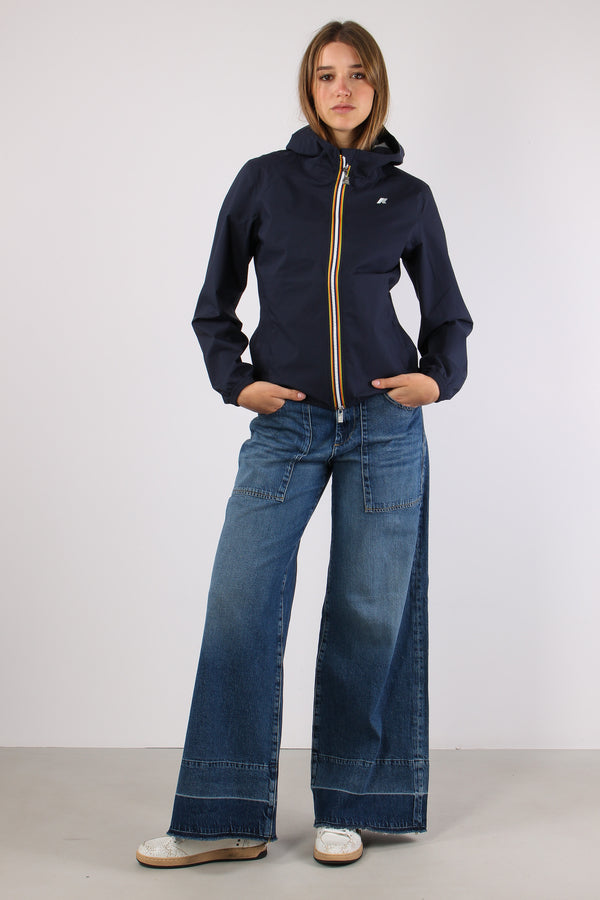 Giubbotto Corto Stretch Blue Depth