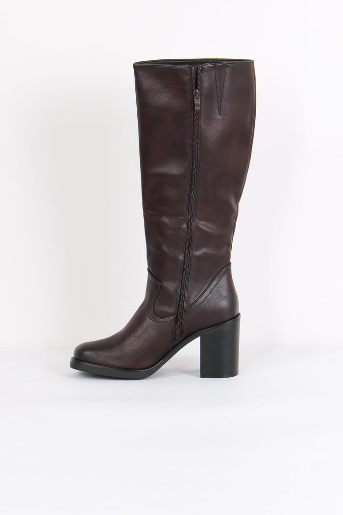 Stivale Tacco Wine-2