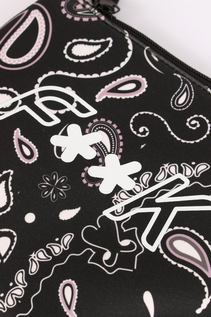 Pochette Neoprene Fantasia Nero-7
