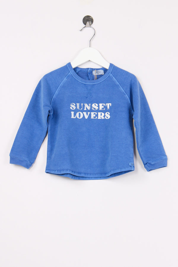 Felpa Sunset Jumper Blue Surf