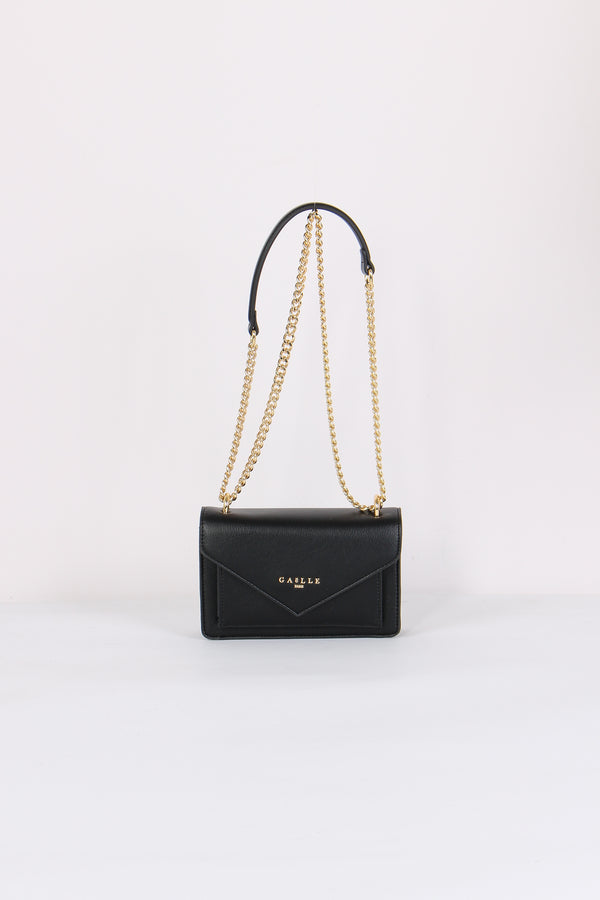 Mini Tracolla Patta Nero