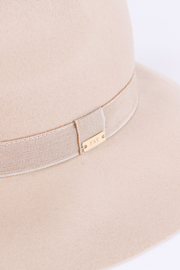 Cappello Feltro Beige-4