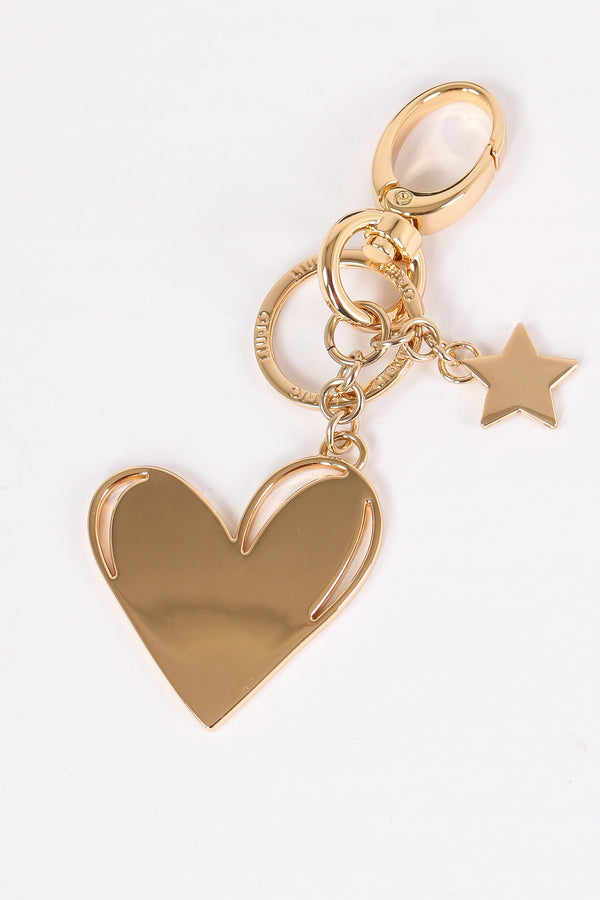 Portachiavi Cuore Brass Gold-2