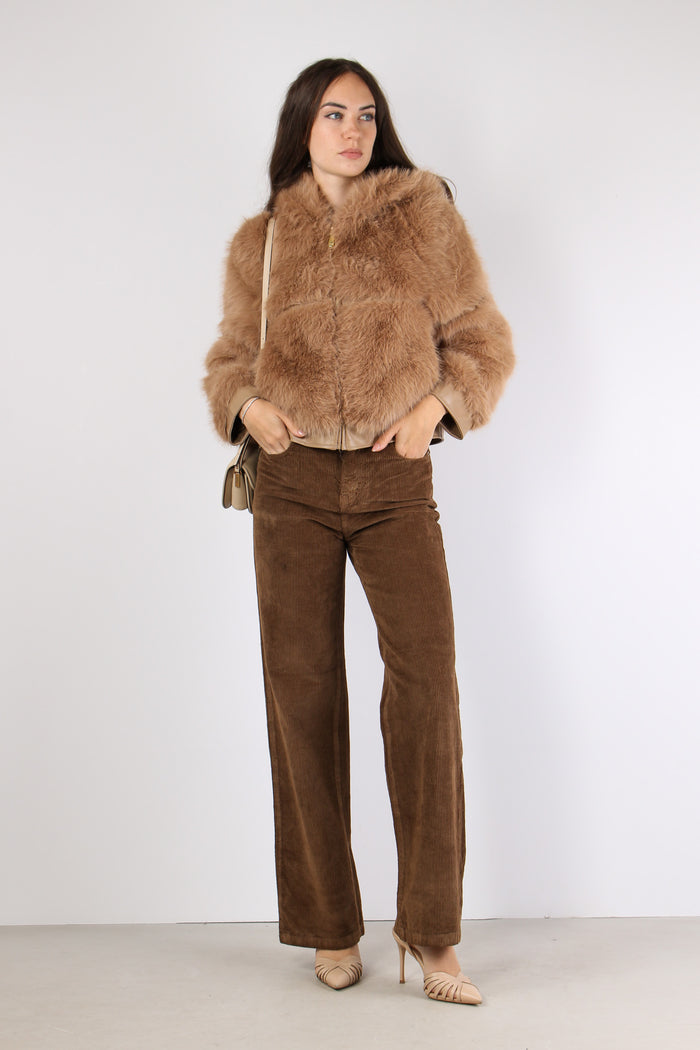 Penny Bomber Ecopelliccia Naturale-6