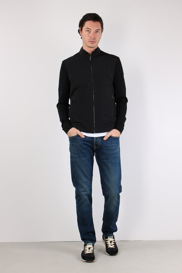 Giubbotto Bimateriale Black