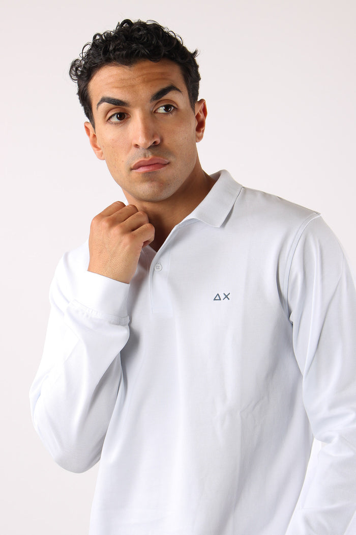 Polo M/l Basica Bianco-7