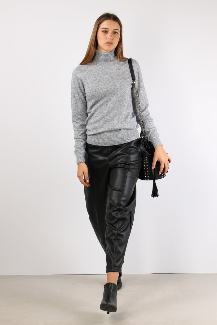 Dolcevita Misto Cachemere Grigio Melange-7