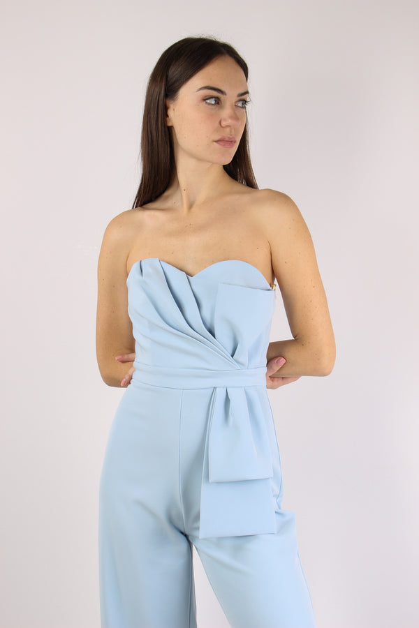 Tuta Fiocco Tessuto Tecnico Sky-2