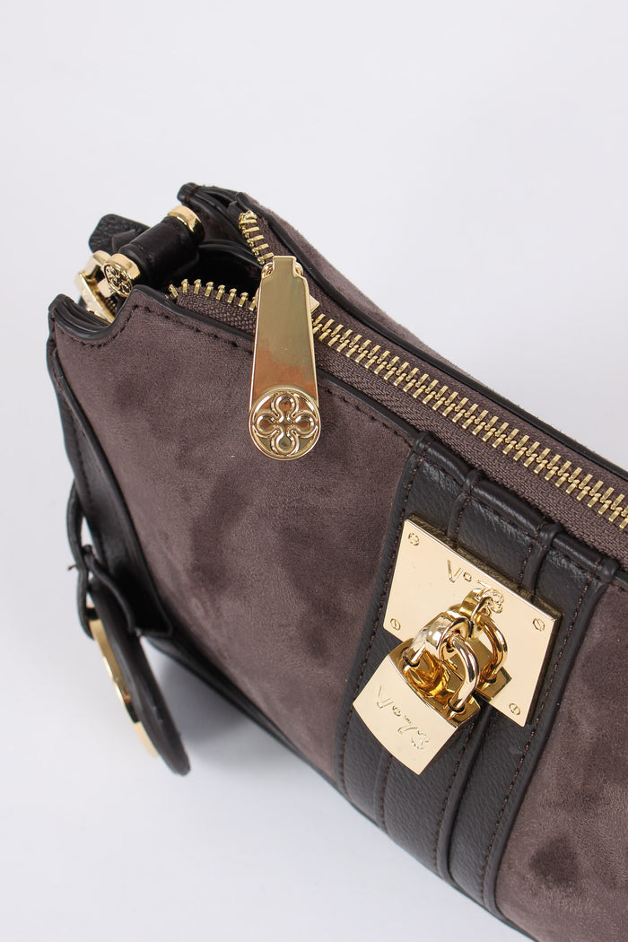 Georgia Pochette Eco Camoscio Antracite-5