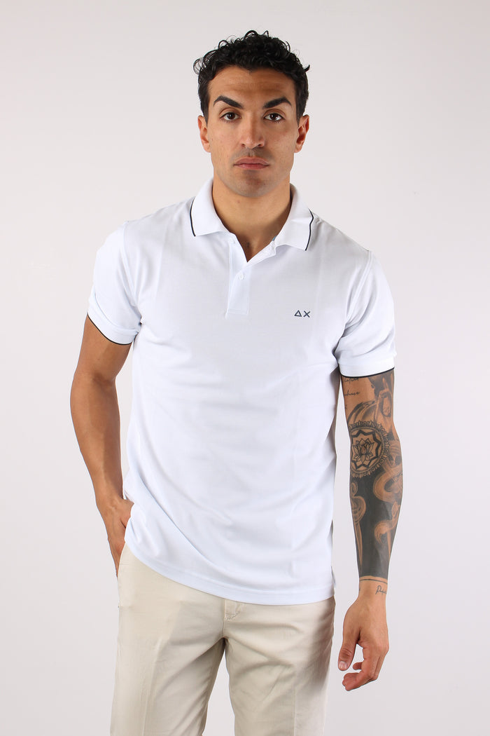 Polo Profilo Sottile Bianco