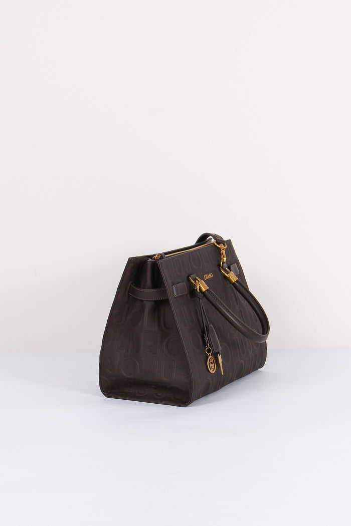 Shopping Logo 3d Deep Brown-7