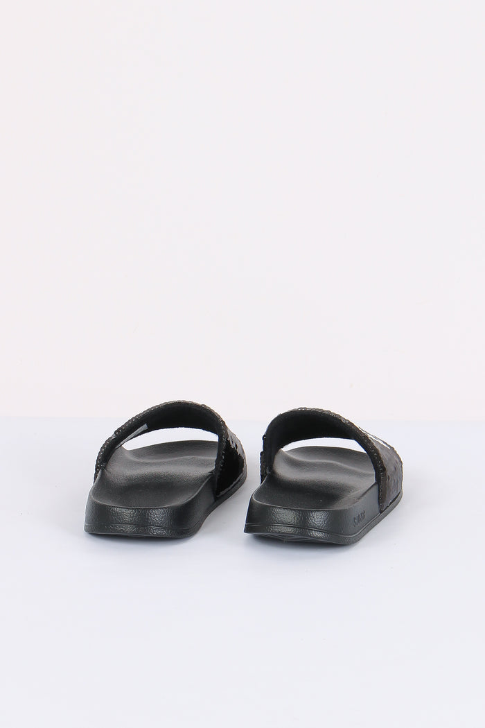 Ciabatta Fascia Pailettes Nero/argento-2