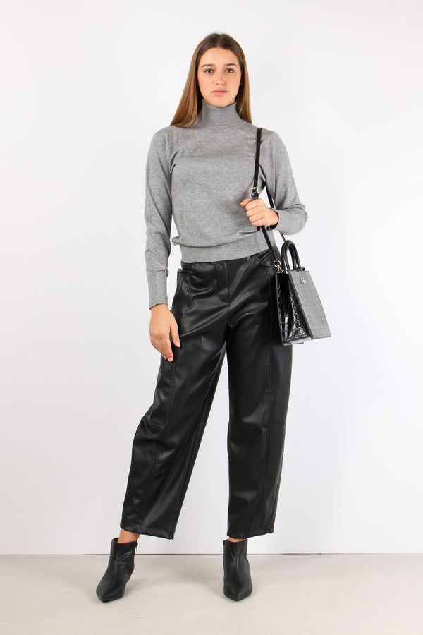 Lupetto Viscosa Grigio