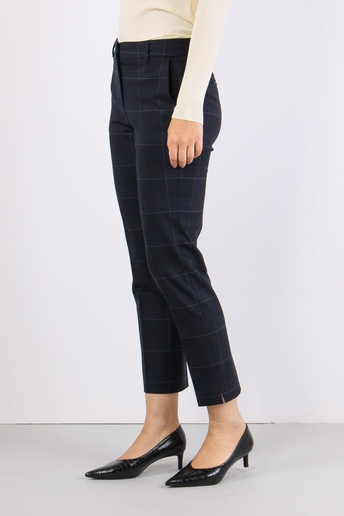 Mllesordio Pantalone Check Navy Check-4