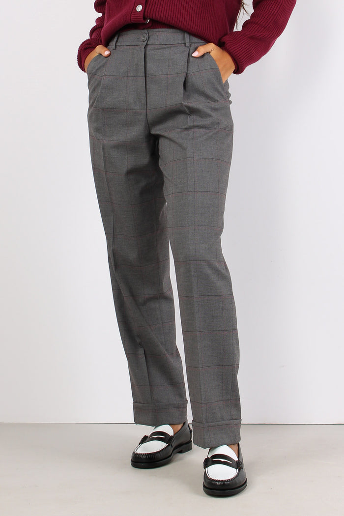 Hattilas Pantalone Mini Pences Grigio/bordeaux-5
