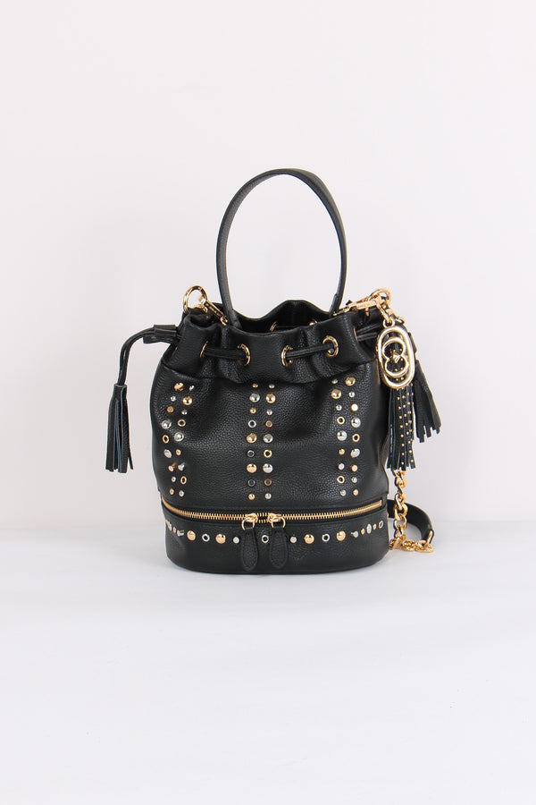 Secchiello Inserto Borchie Black