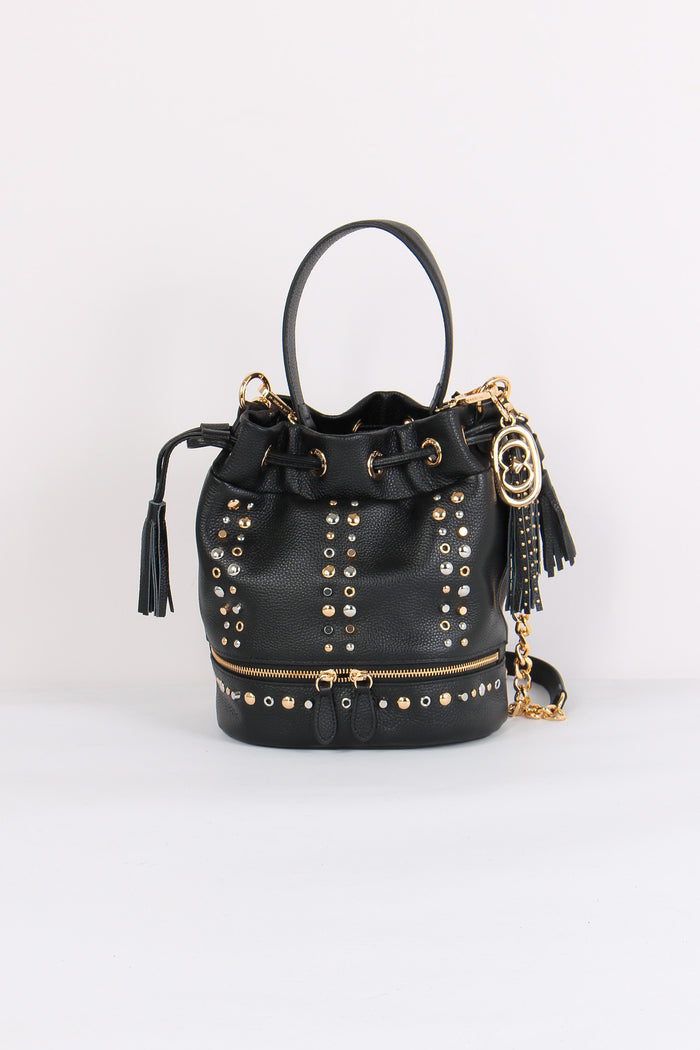 Secchiello Inserto Borchie Black